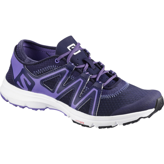 Chaussures Aquatiques Salomon Femme Violette / Violette Foncé - Salomon CROSSAMPHIBIAN SWIFT W - Fra